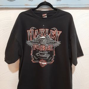 Harley Davidson graphic tee Zepka Johnstown PA t shirt size 2XL